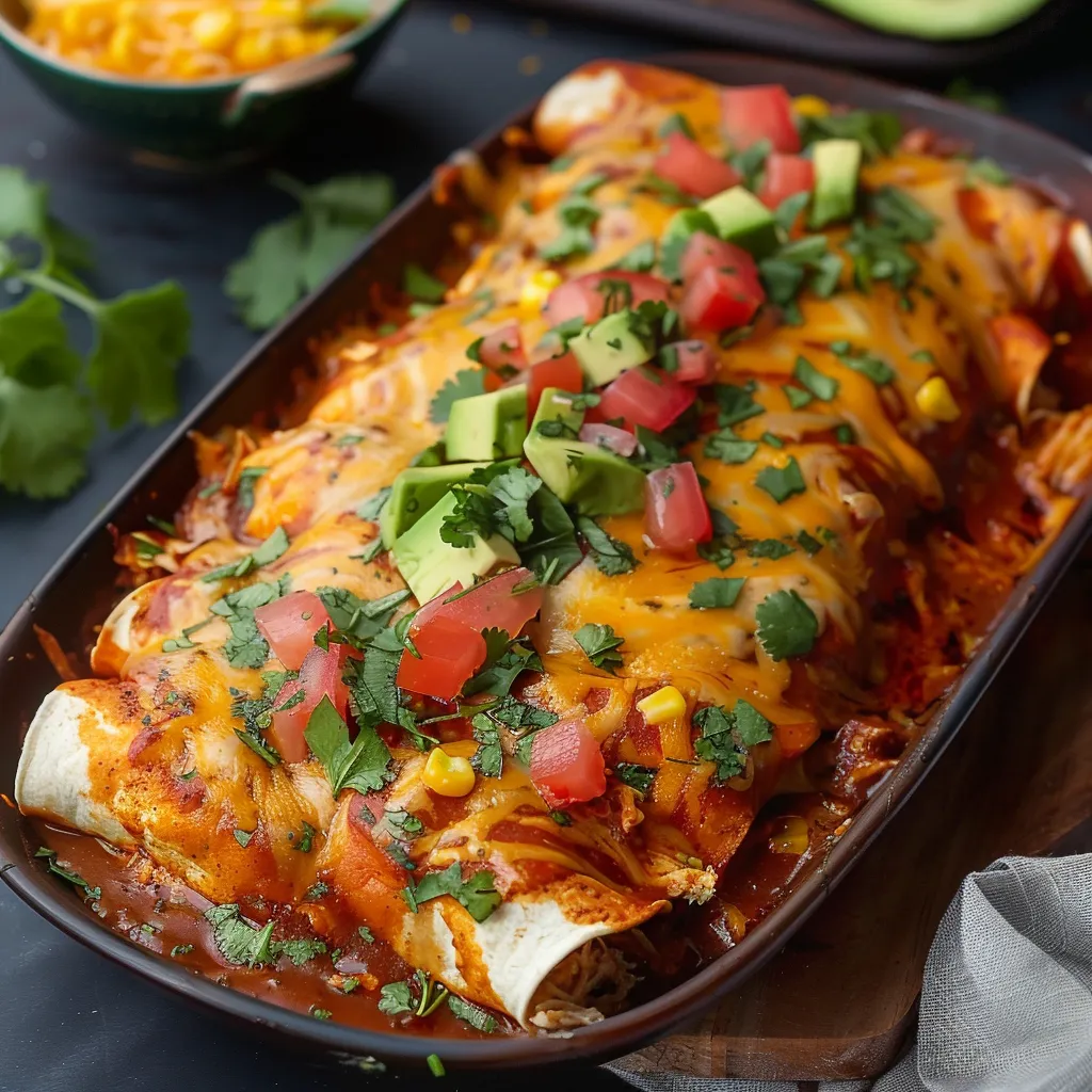 A delicious Mexican dish with a variety of toppings.