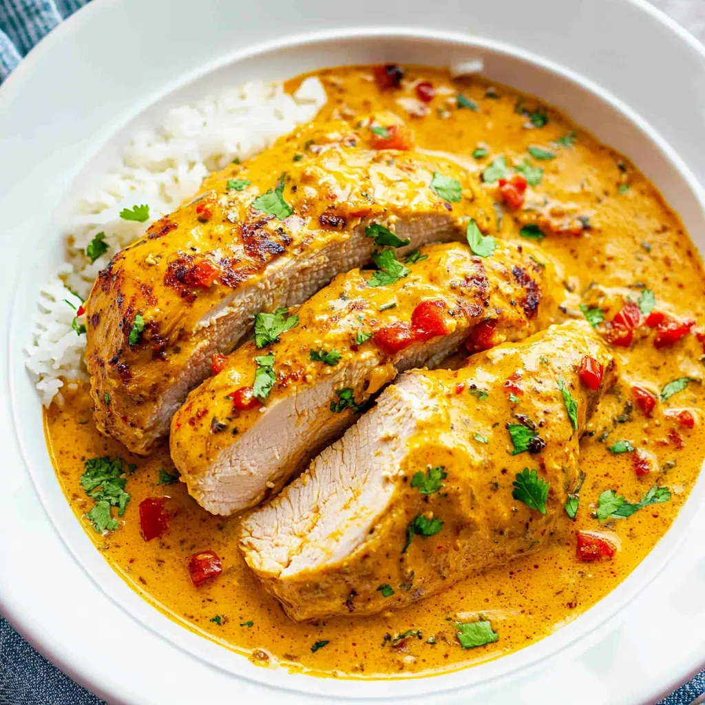 A plate of food with rice and meat.