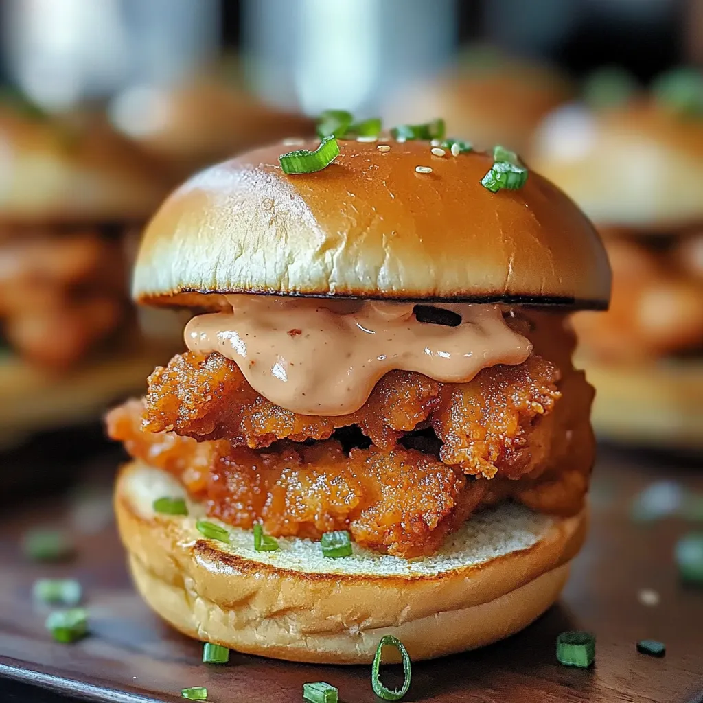 A sandwich with sauce on it.
