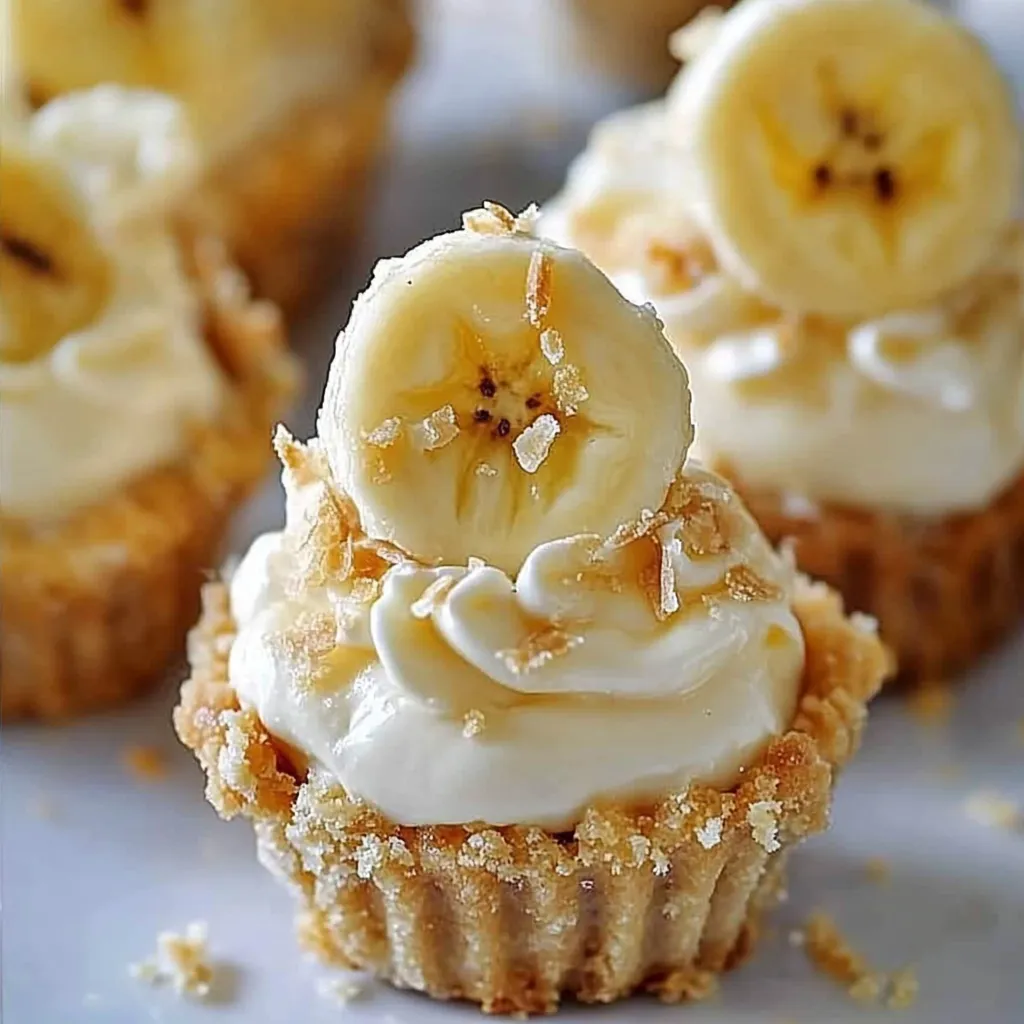 A dessert with banana slices on top.