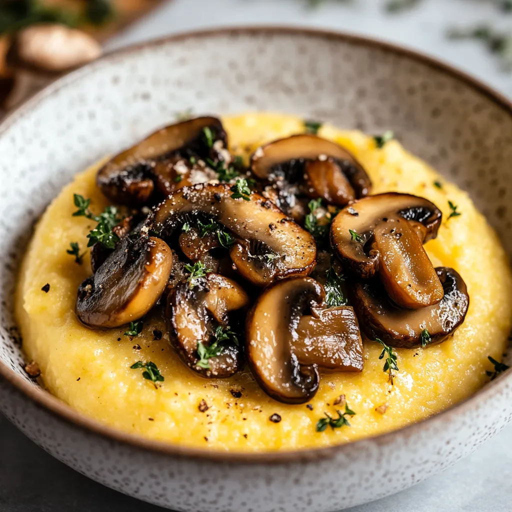 A bowl of mushrooms on a table.