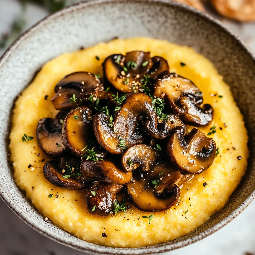 A bowl of mushrooms on a table.