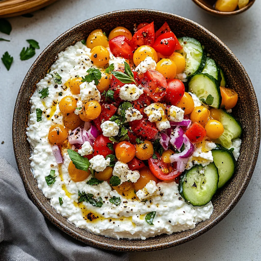 A bowl of vegetables with feta cheese.