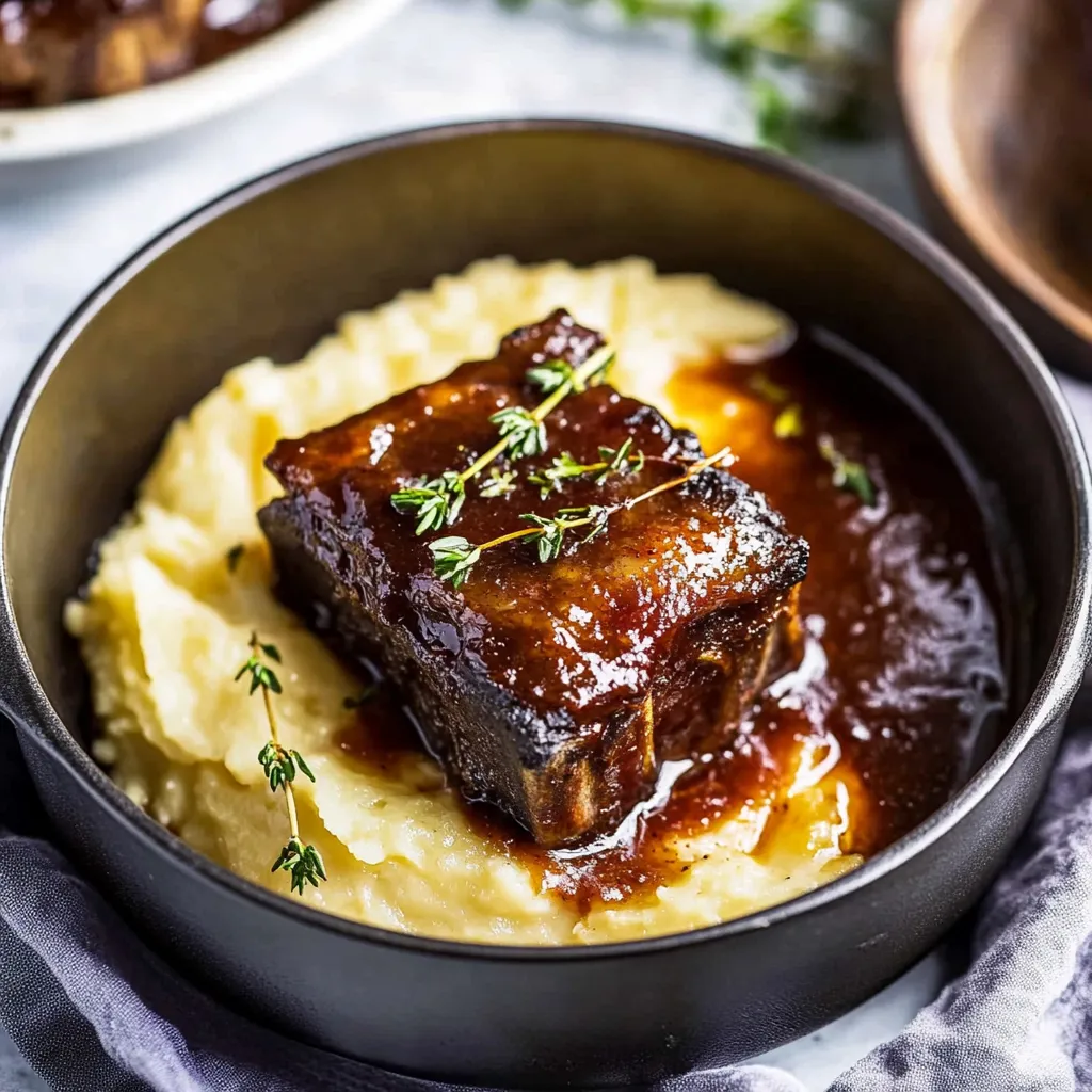A bowl of meat and potatoes.