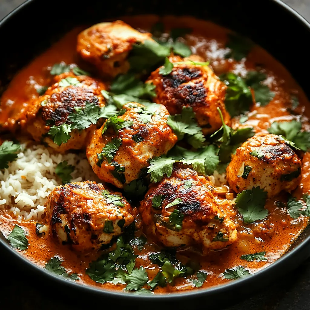 A bowl of food with chicken and rice.