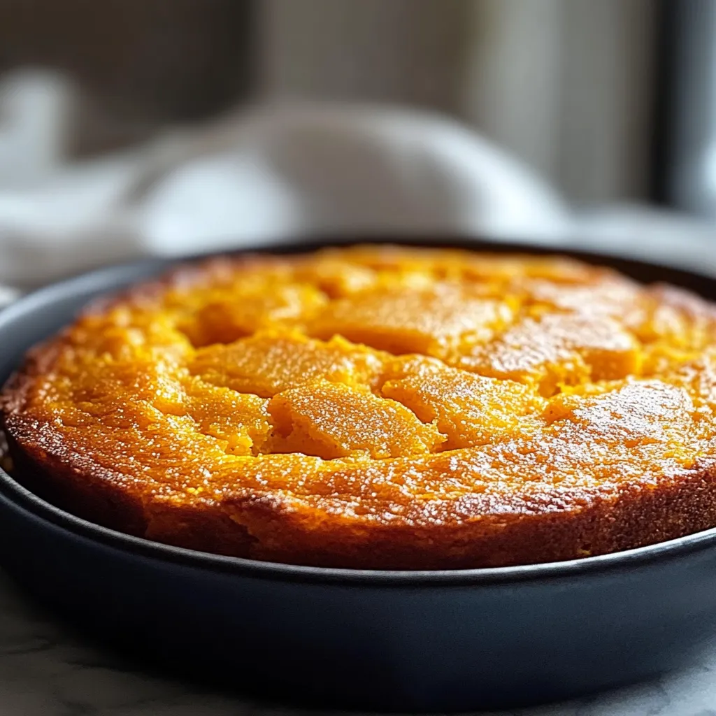 A cake in a pan.
