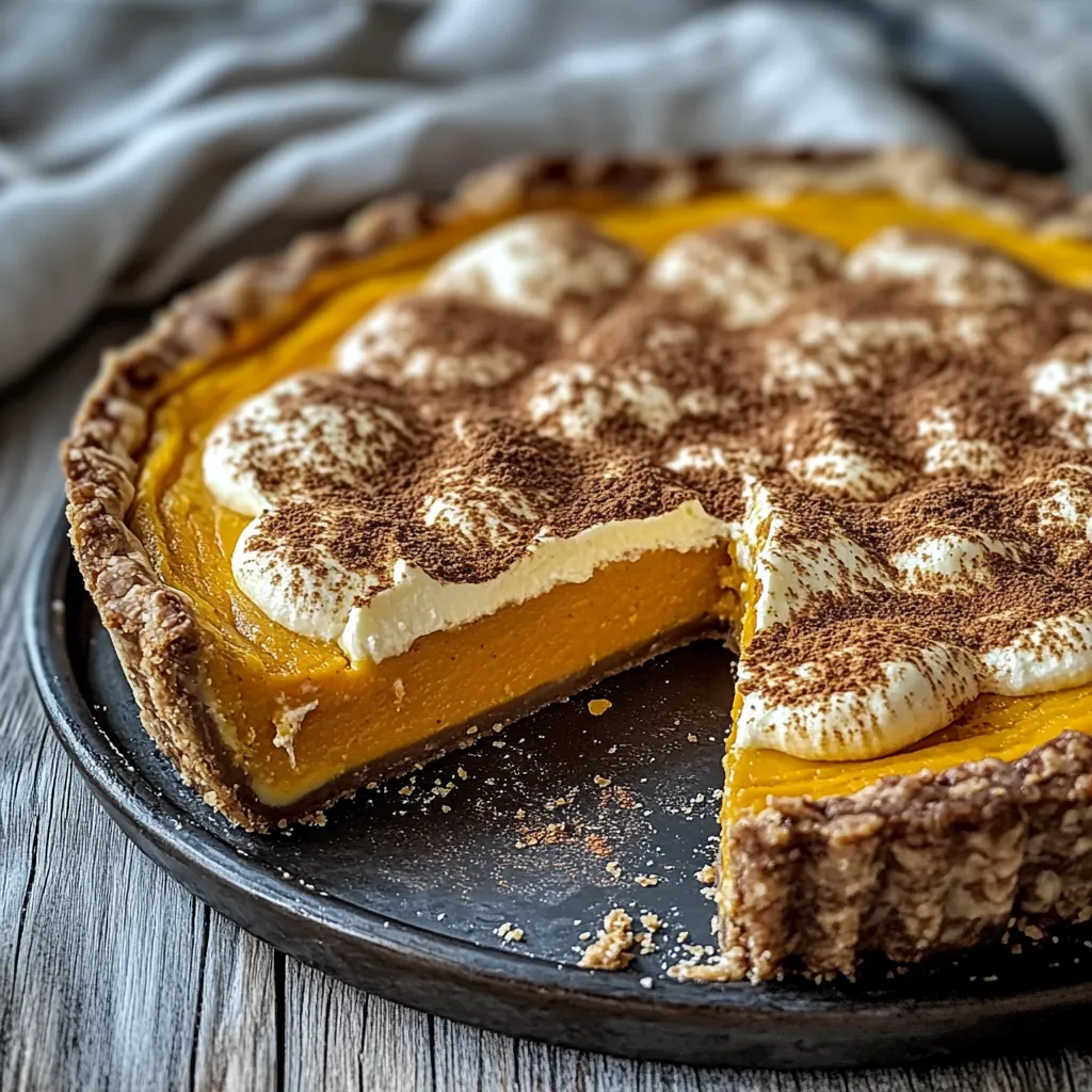 A slice of pie with a white topping.