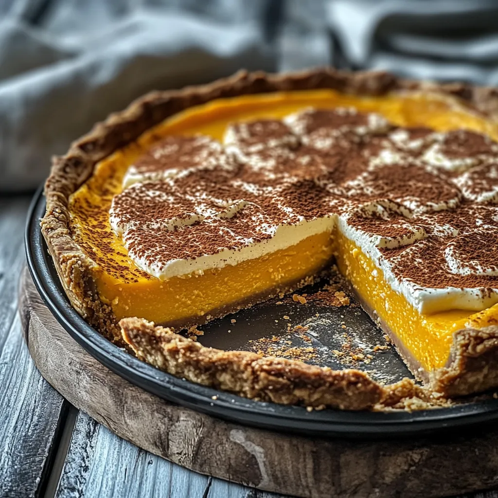 A slice of pie on a plate.