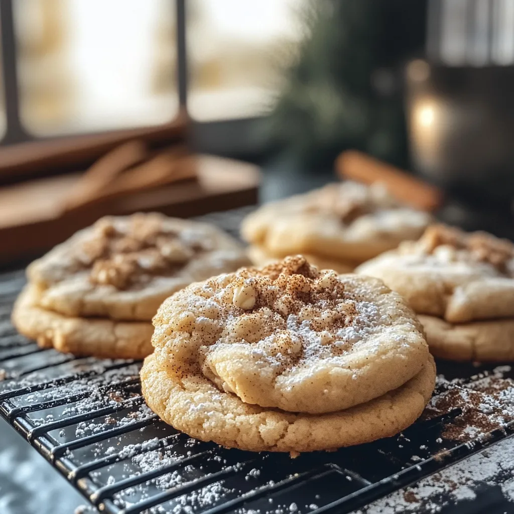 A tray of cookies with sugar on top.