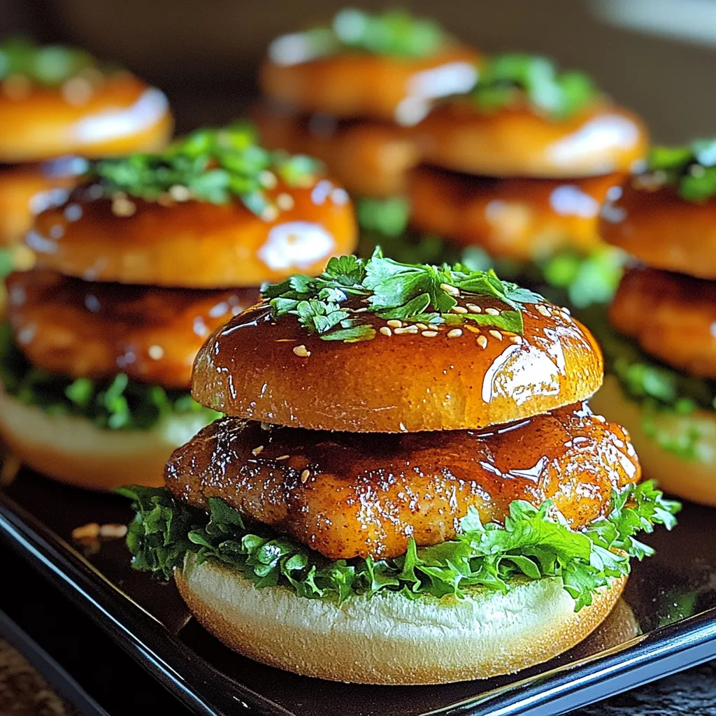 A plate of sandwiches with sauce on them.