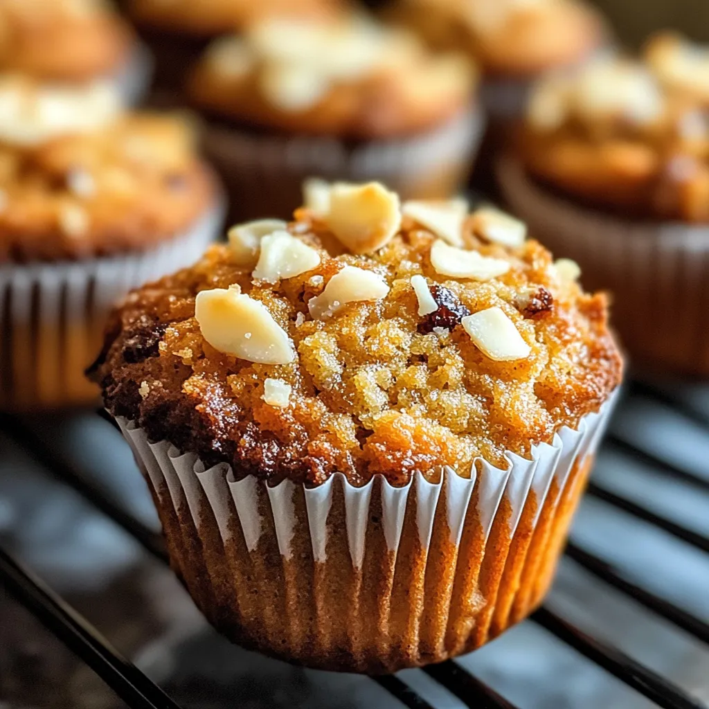 A cupcake with nuts on top.