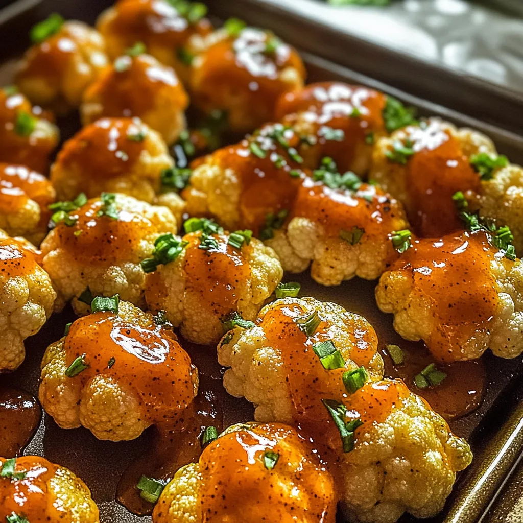 A pan of food with a sauce on top.