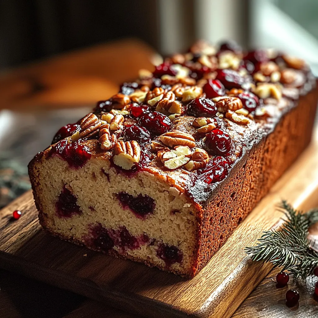 A slice of cake with nuts on top.