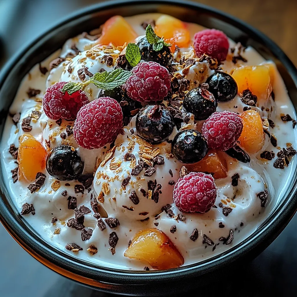 Bowl of fruit with raspberries, blueberries, and blackberries.