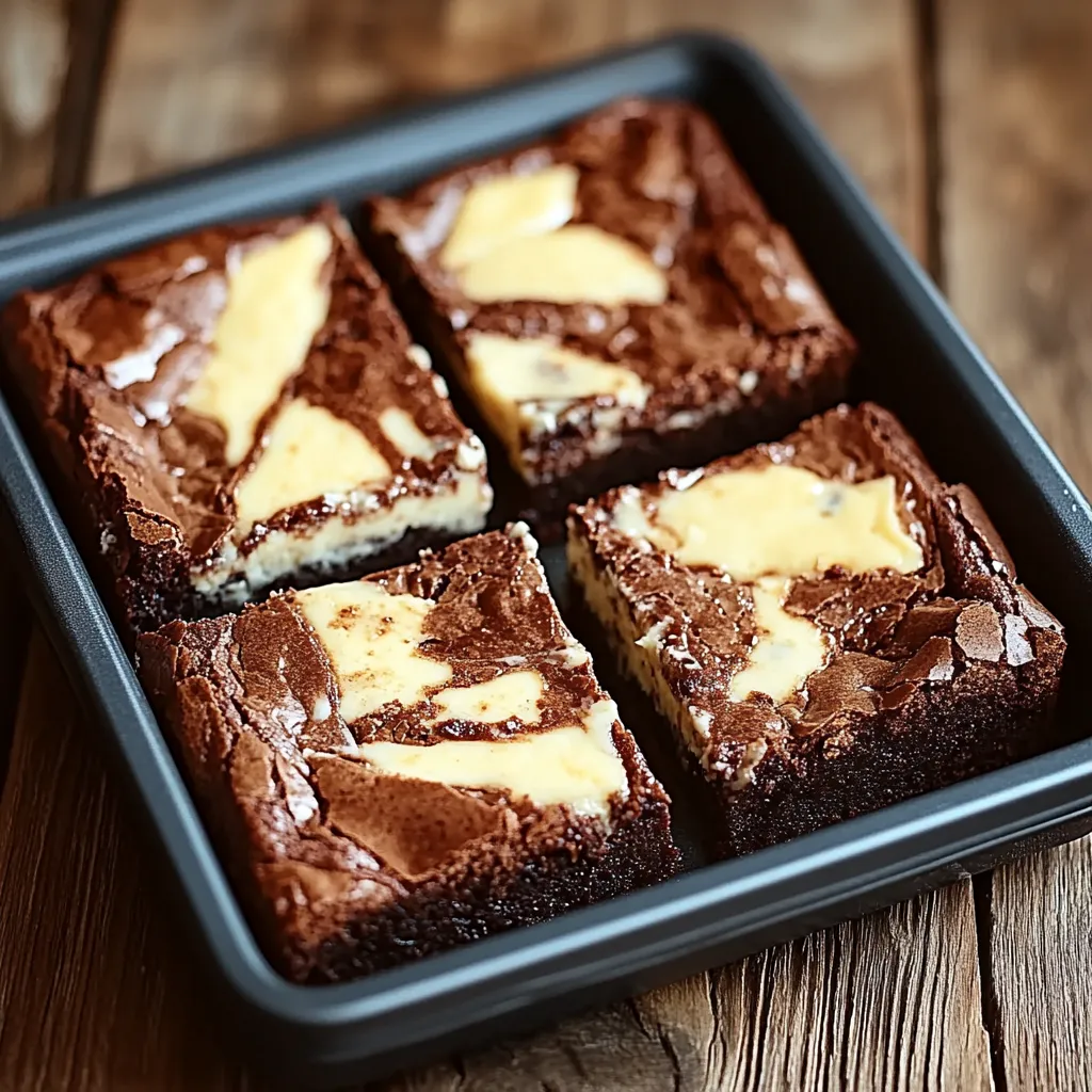 A square pan of brownies with white frosting.