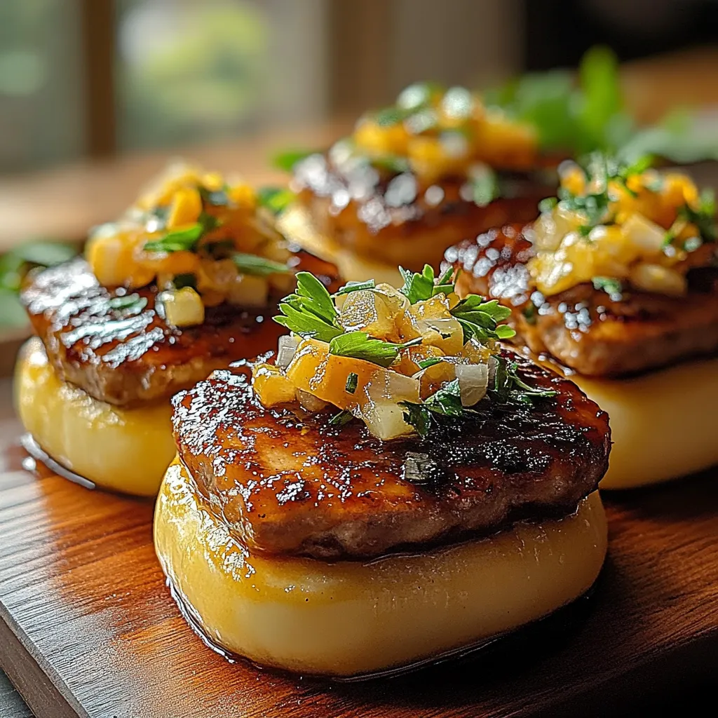 A plate of meat with onions on top.
