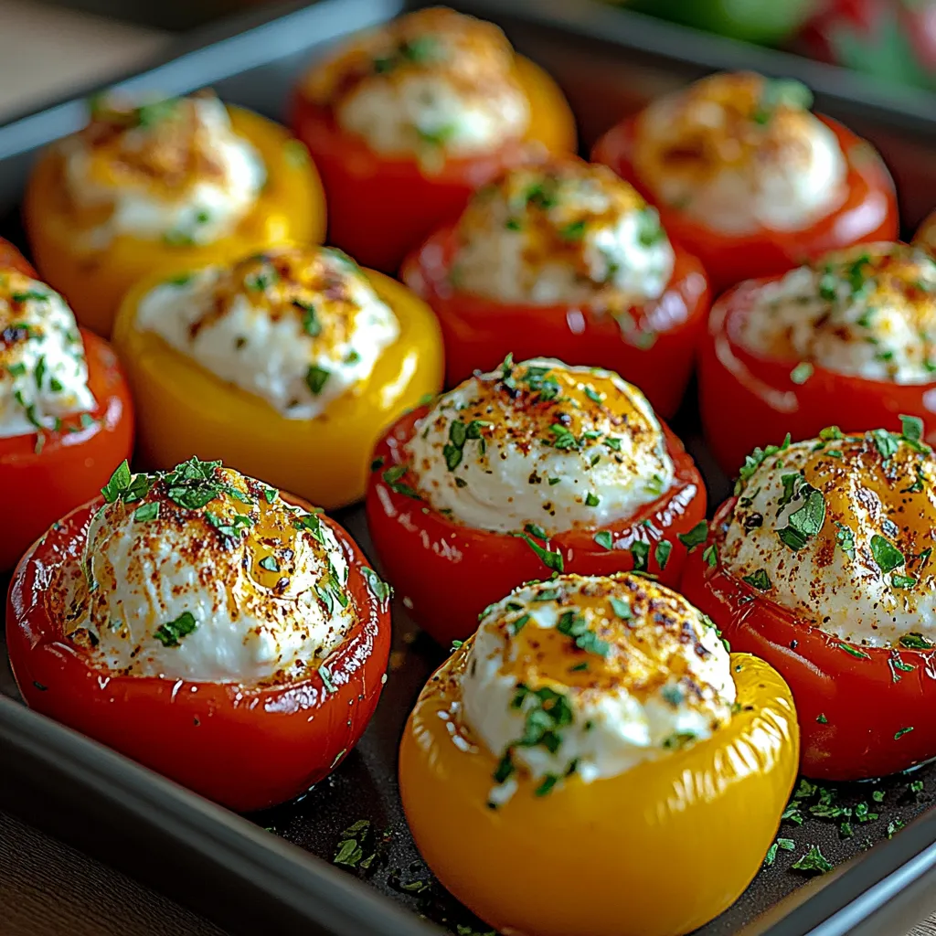 A tray of food with a variety of colors.