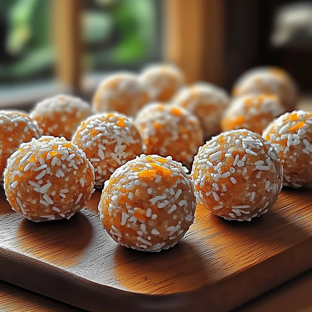 A wooden tray with a bunch of orange balls.