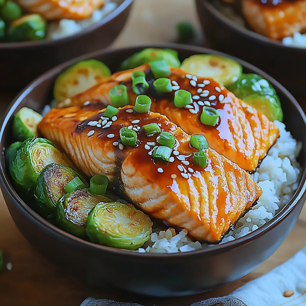 A bowl of food with fish and vegetables.