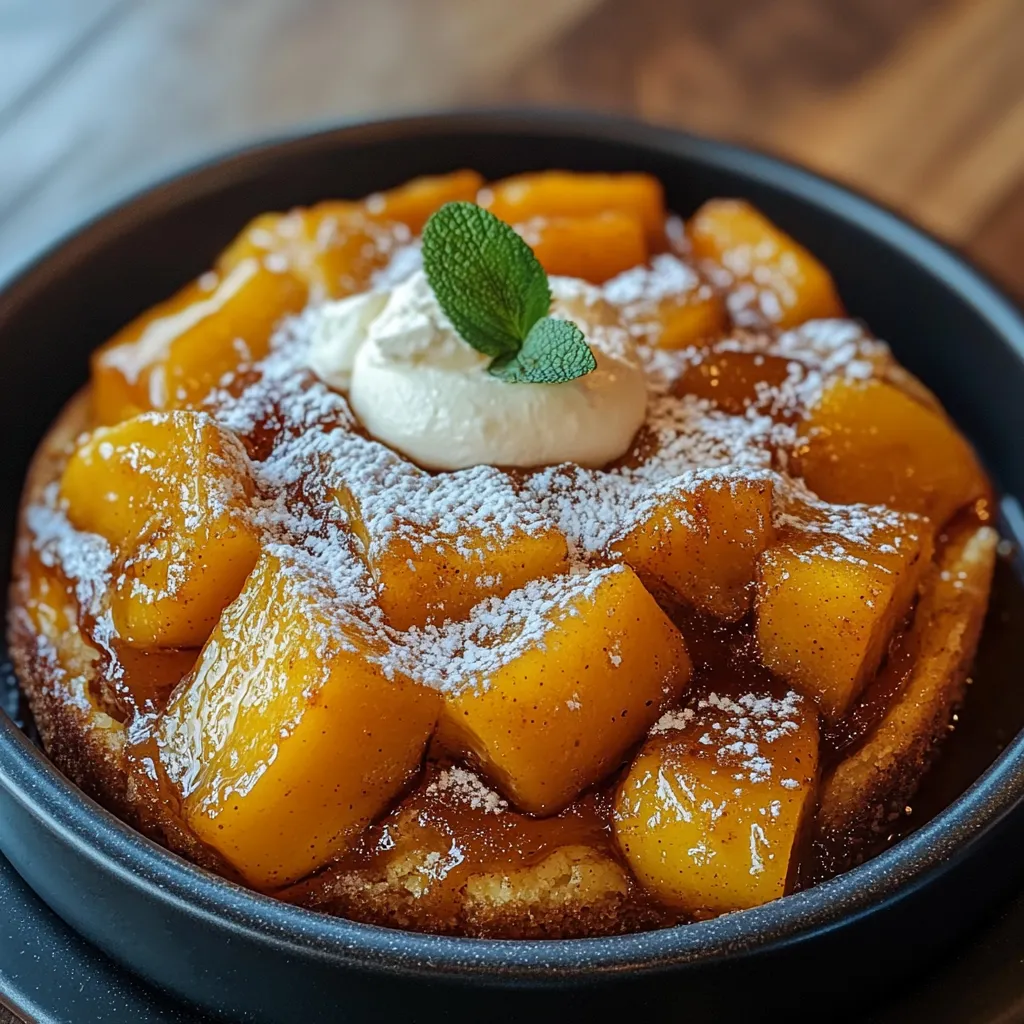 A bowl of fruit with whipped cream on top.