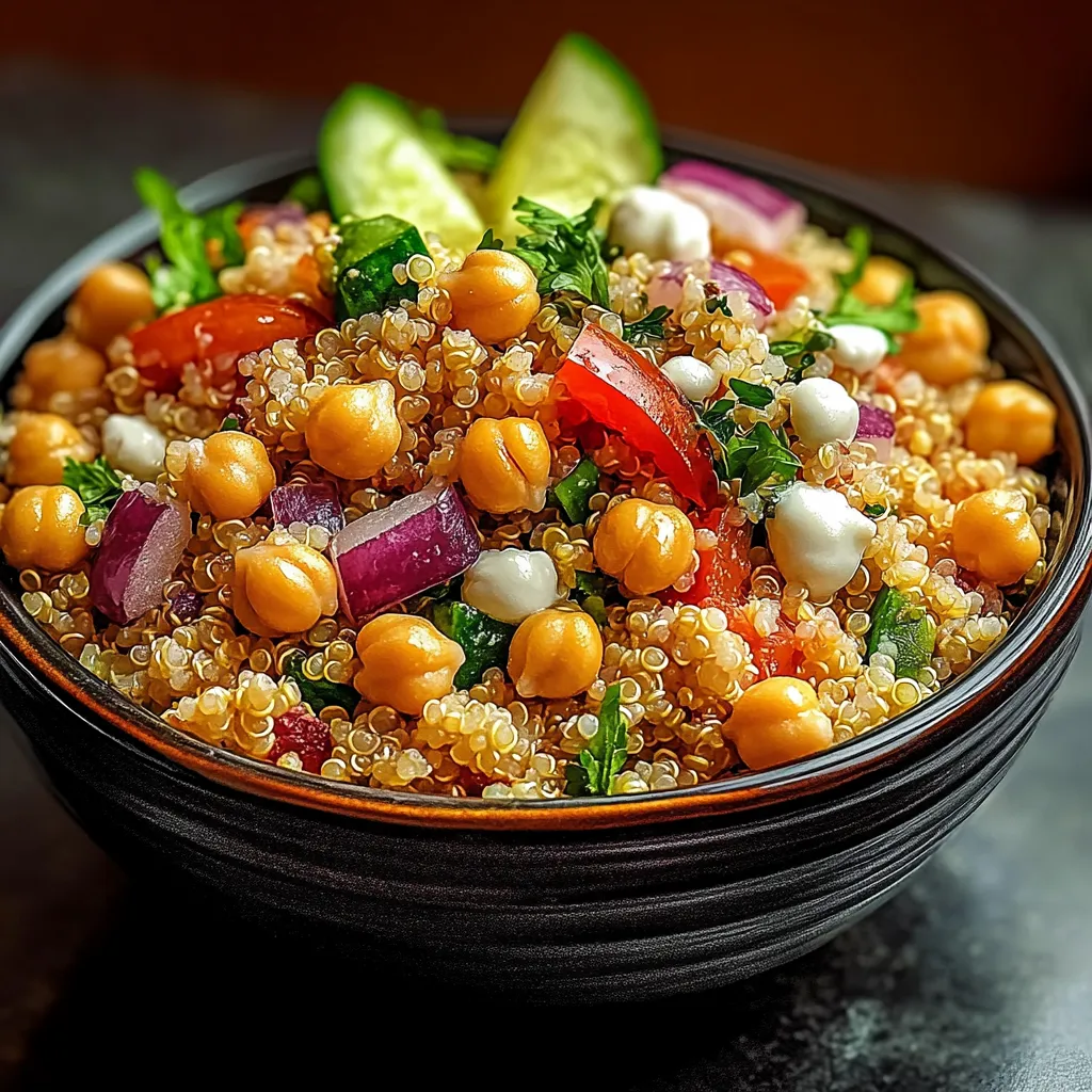 A bowl of food with a variety of ingredients.