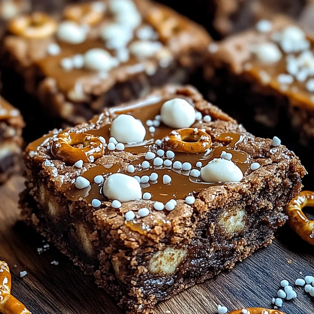 A close up of a chocolate dessert with white topping.
