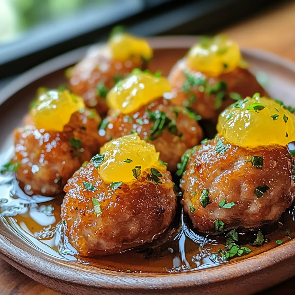 A plate of food with a sauce on it.
