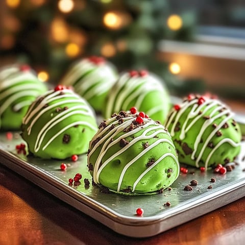 A tray of green and white candy.