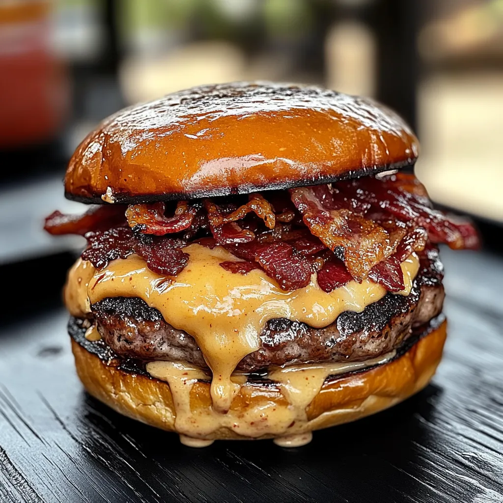 Best Bacon Smash Burger