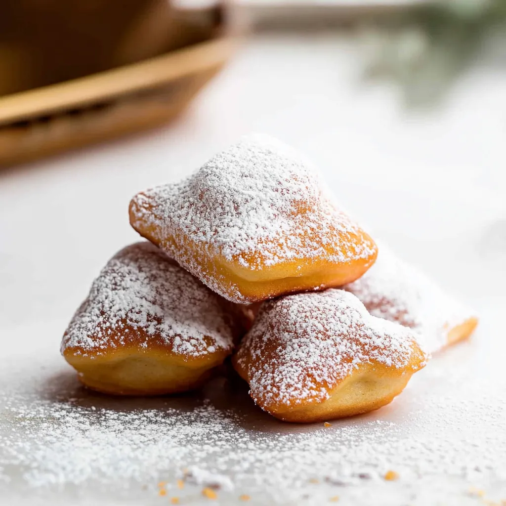 Close-up Princess and the Frog Beignets