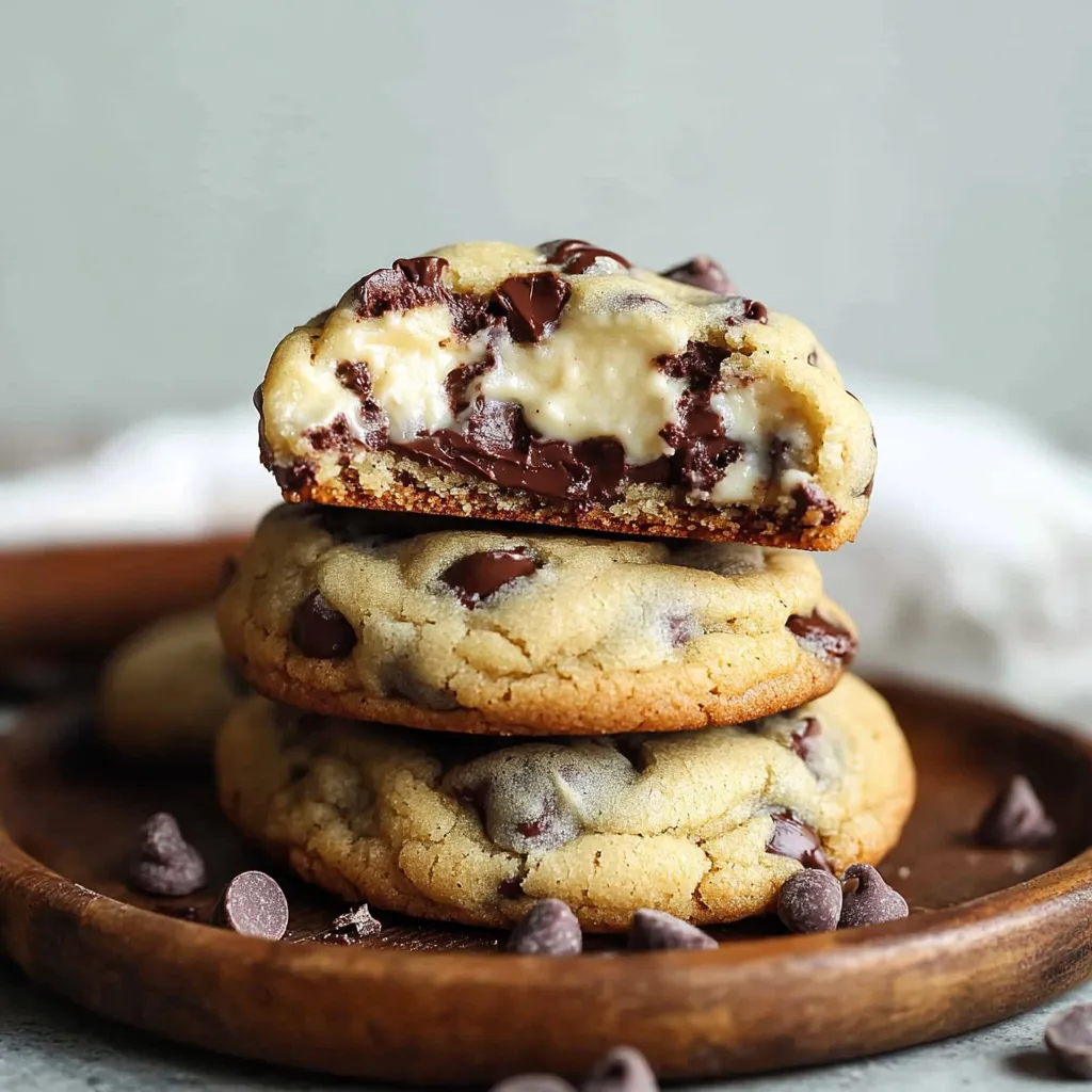 The Best Chocolate Chip Cheesecake Cookies Recipe