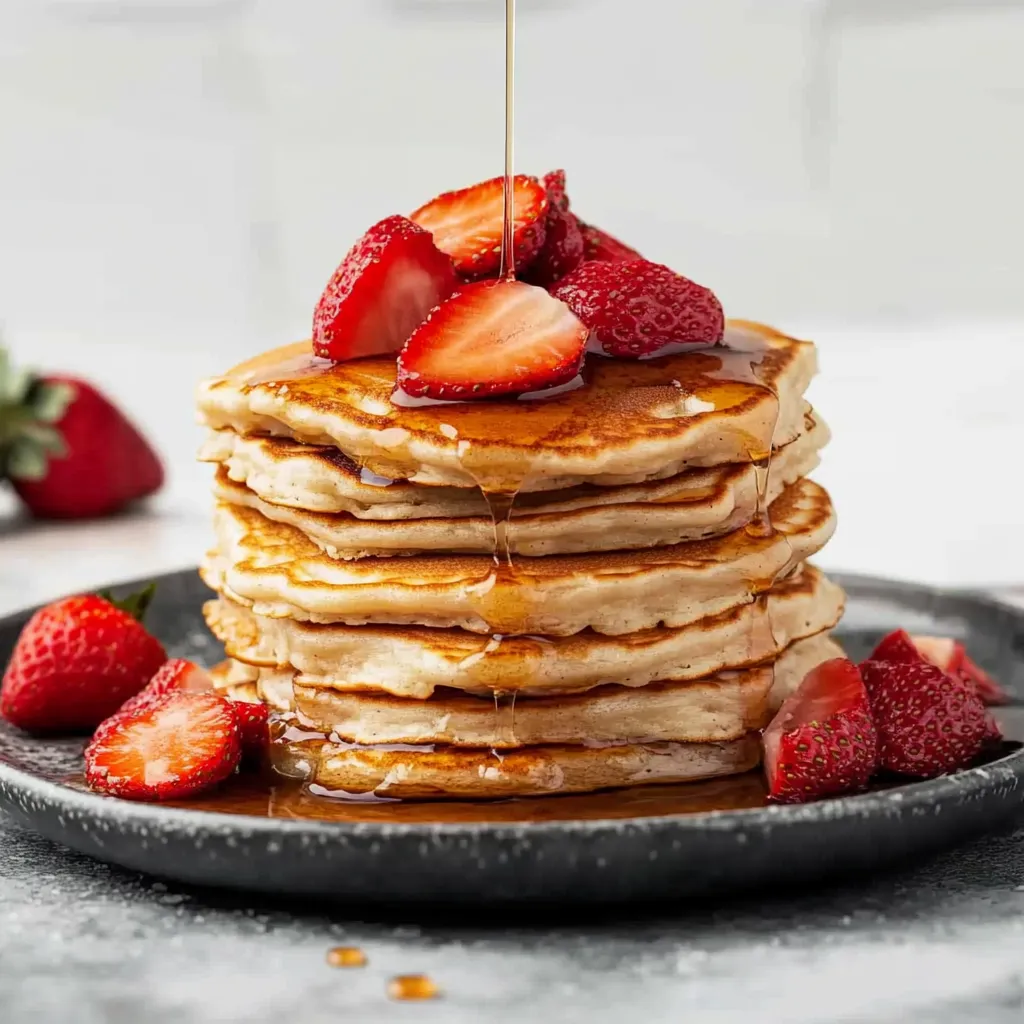 Easy Strawberry Pancakes Recipe