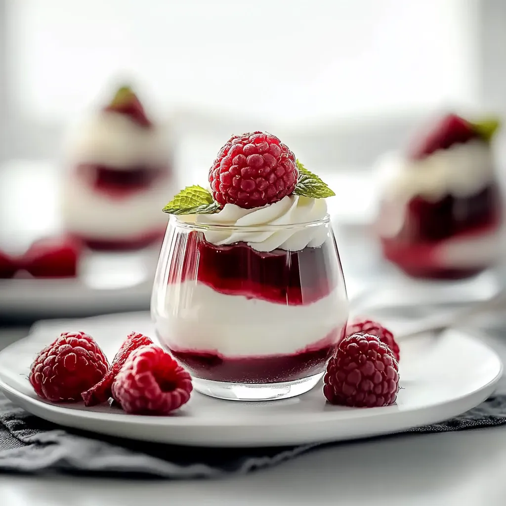 Light and creamy raspberry white chocolate mousse, perfect for special occasions or a sweet treat.