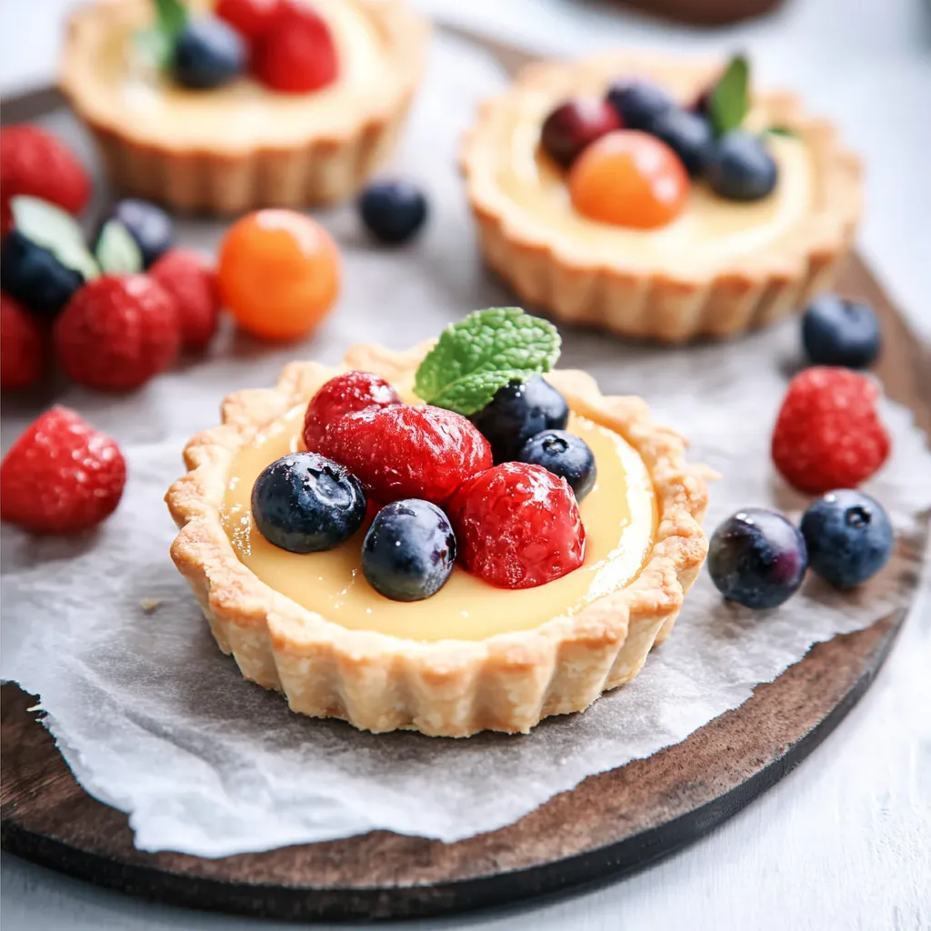 Quick and easy mini tart recipe, perfect for appetizers, snacks, or bite-sized desserts.