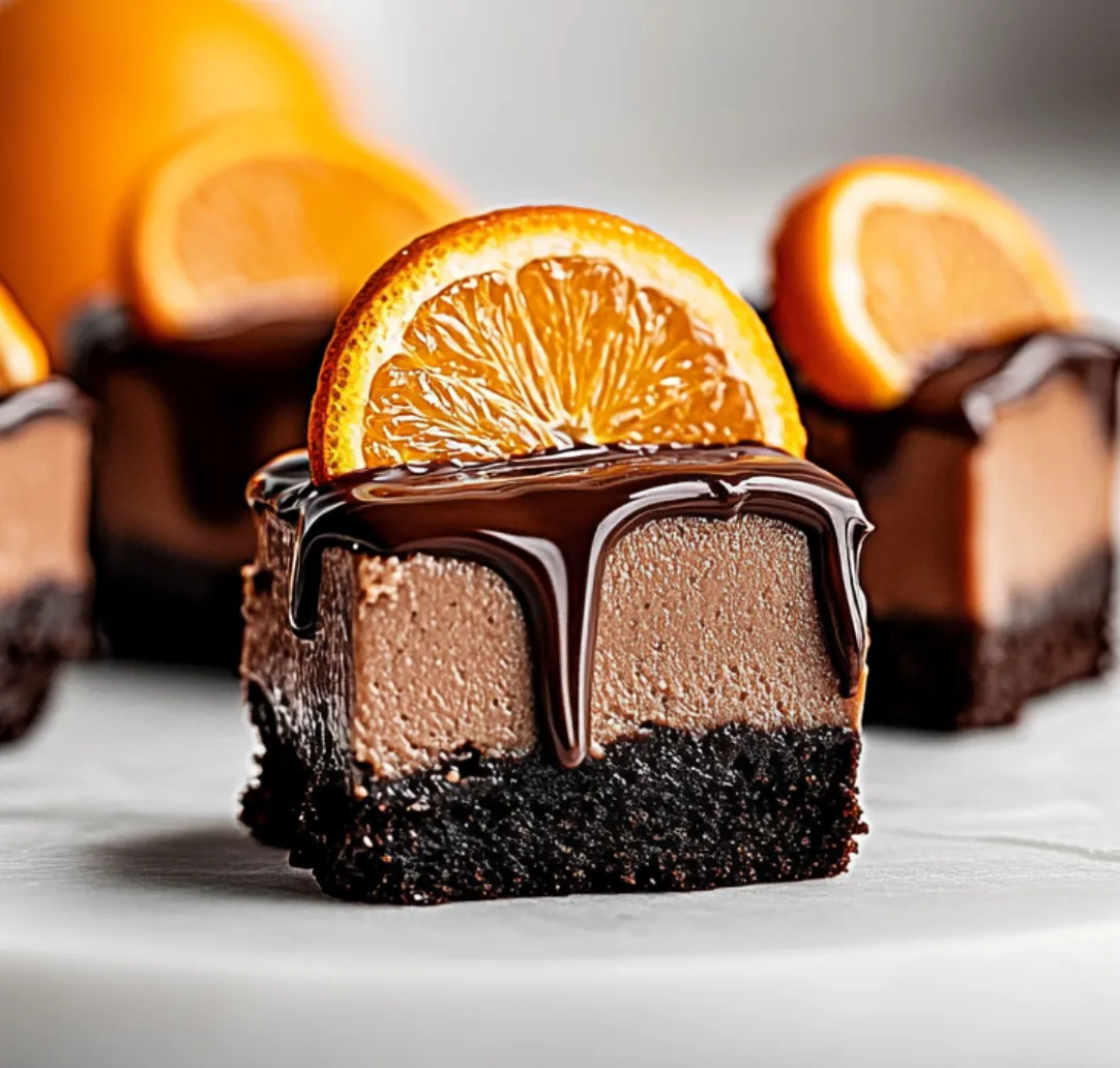 Elegant Mini Chocolate Orange Cheesecakes Recipe