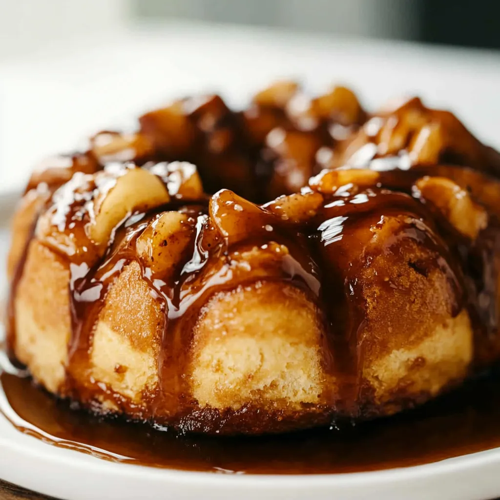 Sweet and sticky buns loaded with cinnamon and topped with a rich, caramel glaze.