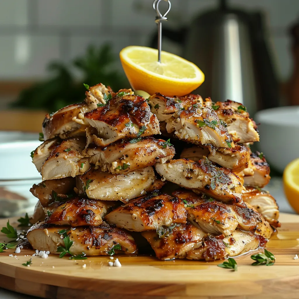 Classic Greek chicken gyros served with soft pita, crisp veggies, and tangy sauce.