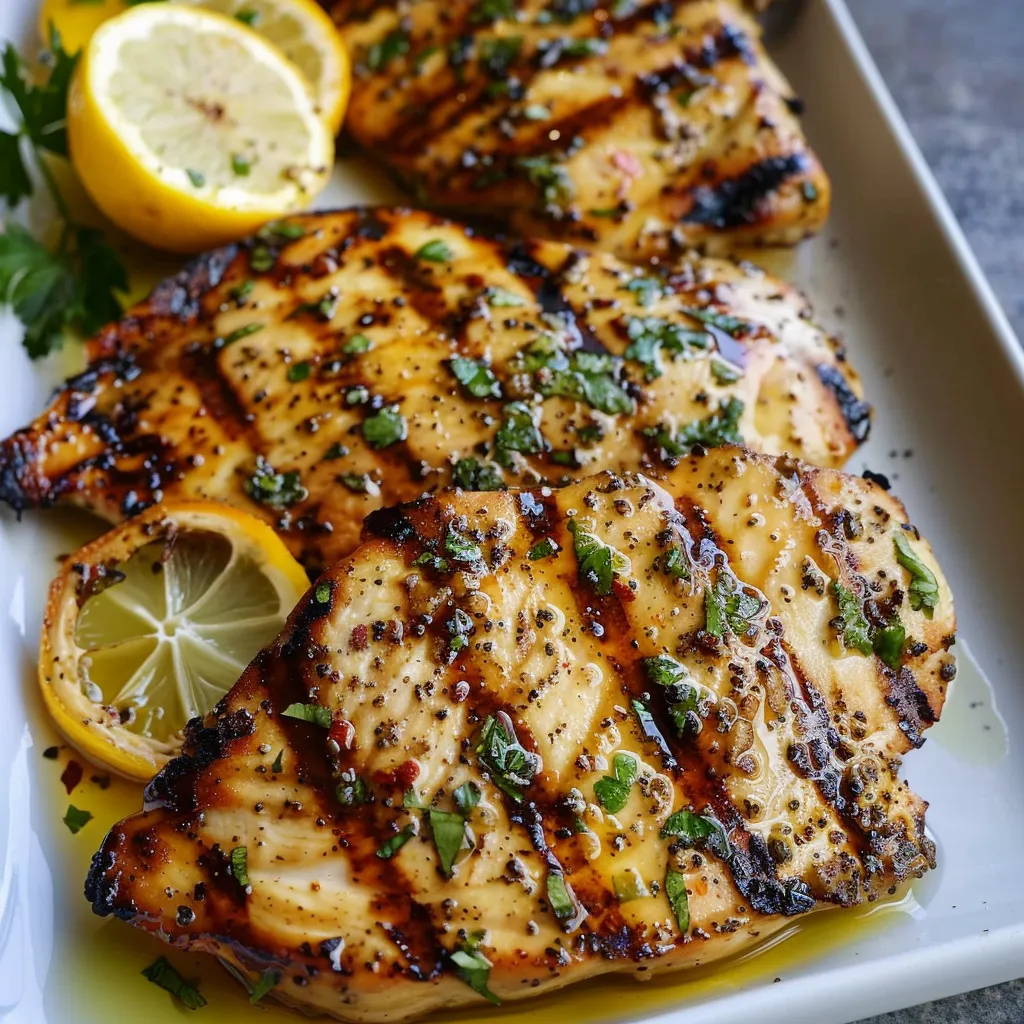 Flavorful lemon pepper chicken grilled to perfection with a citrusy kick.