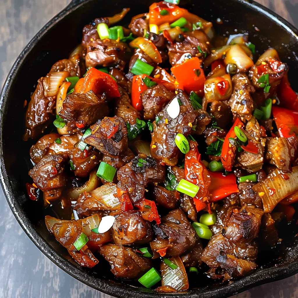 Tender peppered gizzard coated in a bold, spicy Nigerian-style pepper mix.