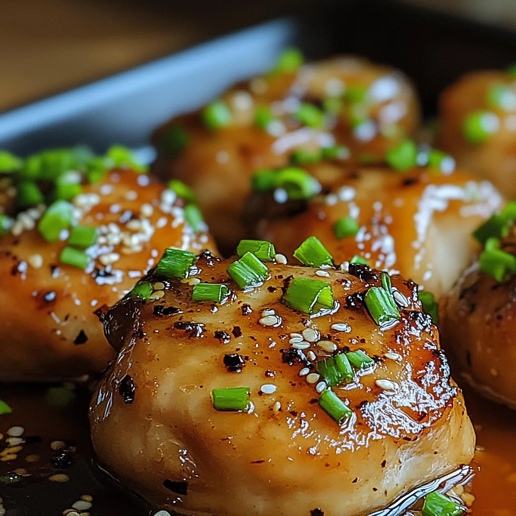 A pan of food with green onions on top.