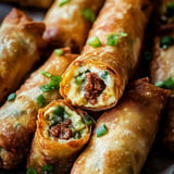 Jalapeno Popper Egg Rolls