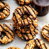 Classic Samoas cookies with caramel, coconut, and chocolate for a sweet and chewy treat.