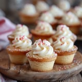 Sweet sugar cookie cups filled with your favorite frosting or toppings for a fun treat.