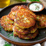 Crispy German potato pancakes with a golden crust and soft, savory interior.