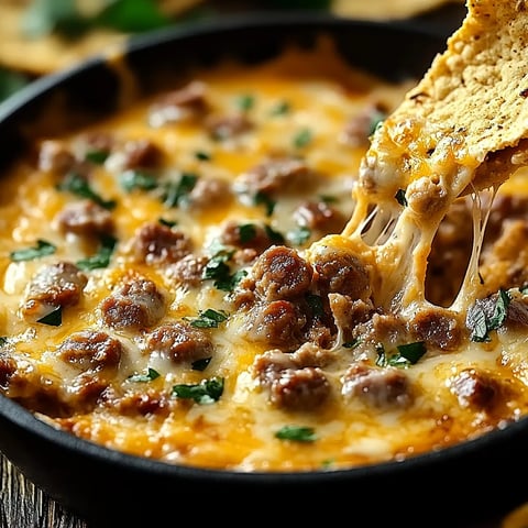 A bowl of food with a spoon in it.
